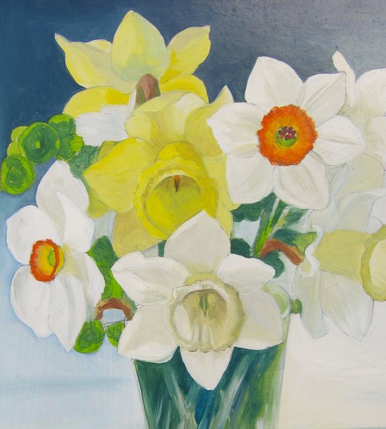 Daffodils in a Glass
