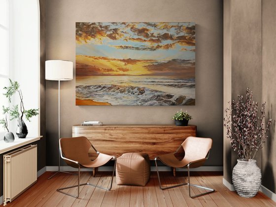 THE MAGIC OF AN OCEAN SUNSET