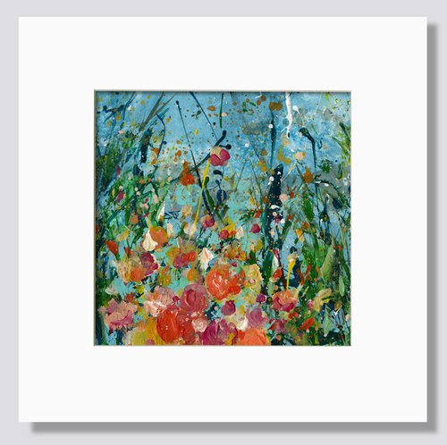 Meadow Beauty 2 - Floral Painting by Kathy Morton Stanion by Kathy Morton Stanion