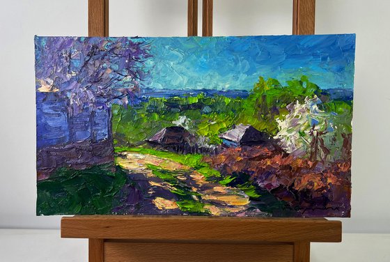 Village in the Spring Silence