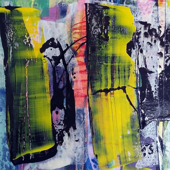 Vérité #9 -  Framed ready to hang original abstract