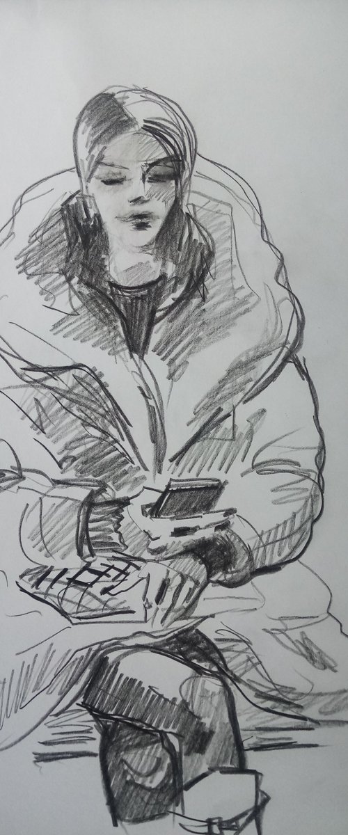 Transport sketches 08 by Oxana Raduga