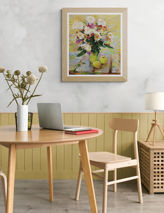 Morning Stillness Summer flowers