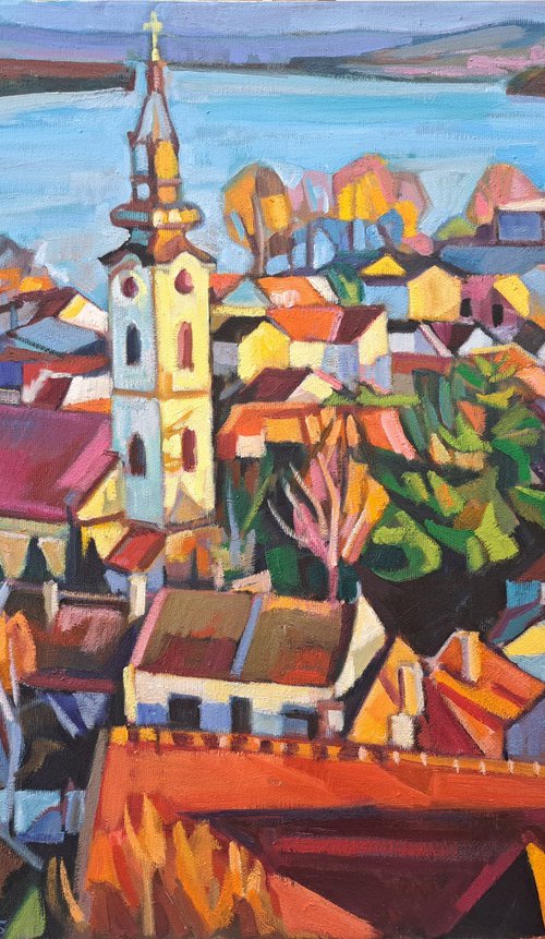 Zemun roofs by Maja Đokić Mihajlović