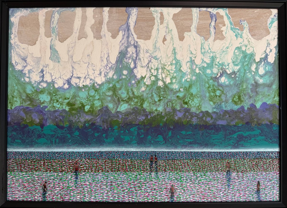 Surrealistic Painting , A Higher Order N.5 By Stefano Pallara, 28 X 20, Artwork For Sale On Artfinder