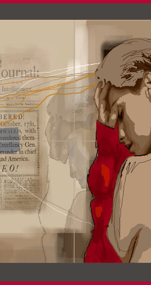 REMEMBERANCE OF THINGS PAST  29"X22" by Joe McHarg