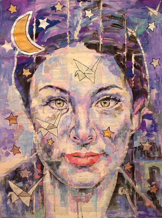 Moon portrait
