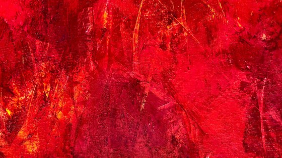 Red abstract no. 6621