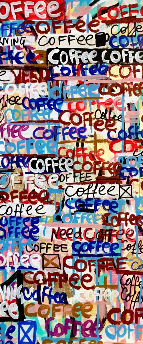 Need coffee in the morning by Mercedes Lagunas