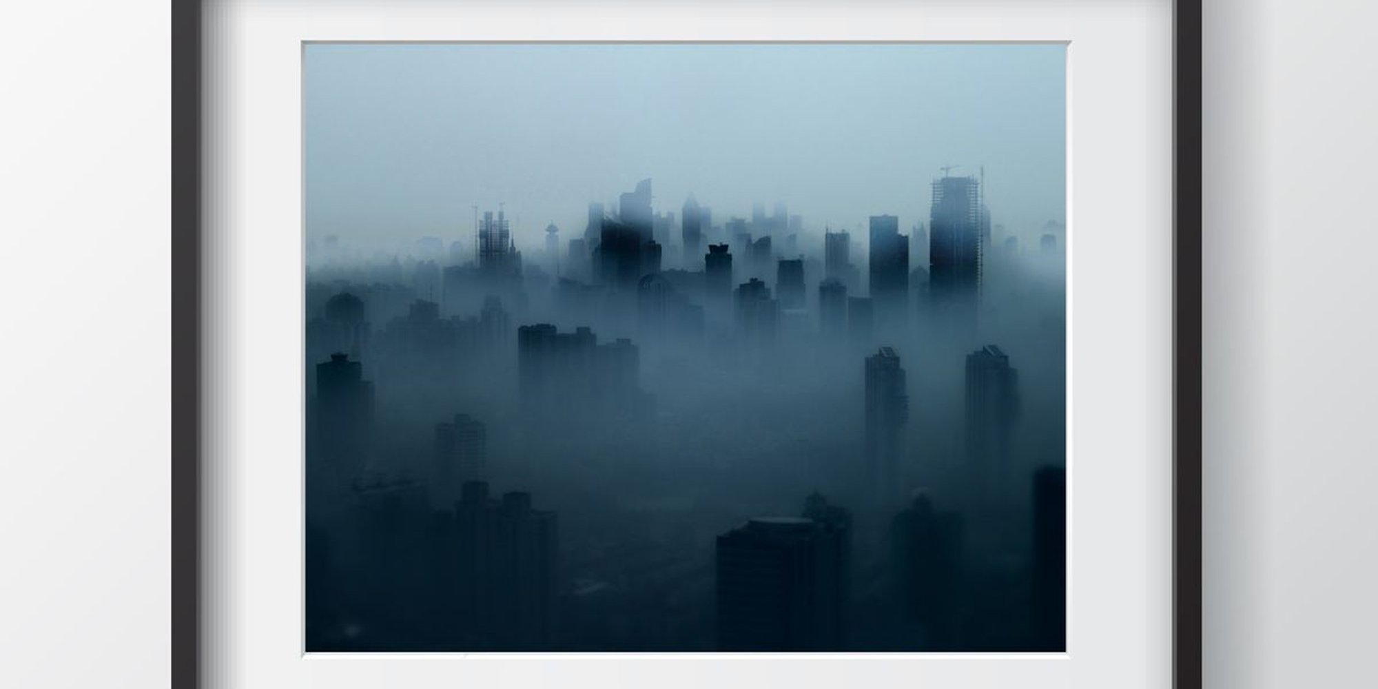 Art of the Day: "Shanghai Fog, 2017" by Serge Horta