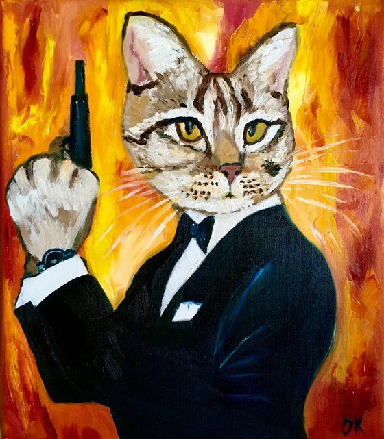 Troy The Cat  James Bond 007 #2