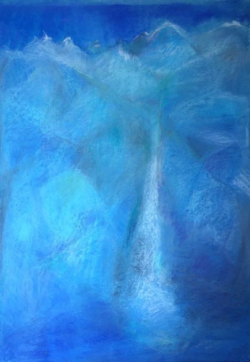 The blue by Alma Mydlarska