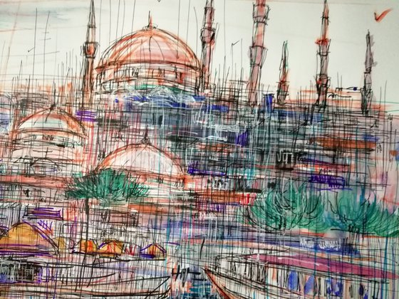 Colurful Istanbul Panorama