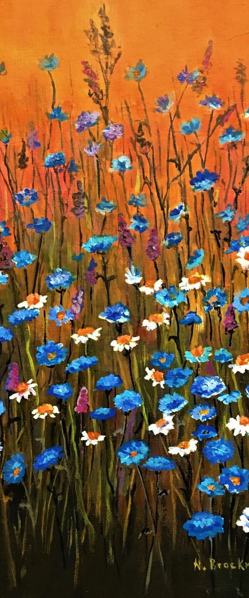 Field of Flowers by Nancy Brockmon