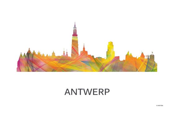 Antwerp, Belgium Skyline WB1