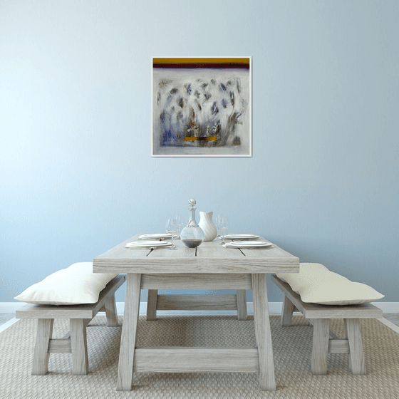 Soft Convergence_30"X30" 2025