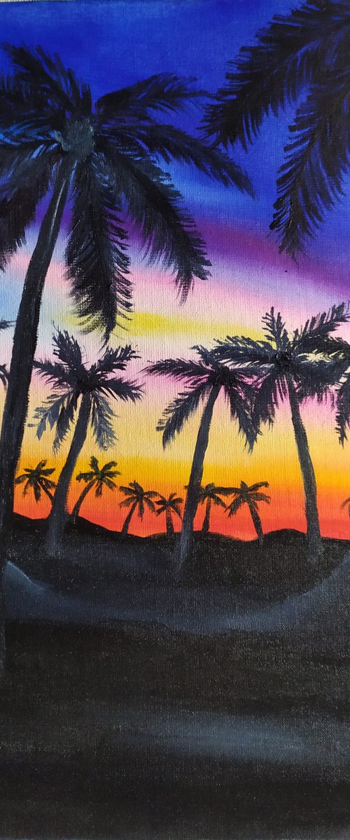 Palms by Nataliia Plakhotnyk