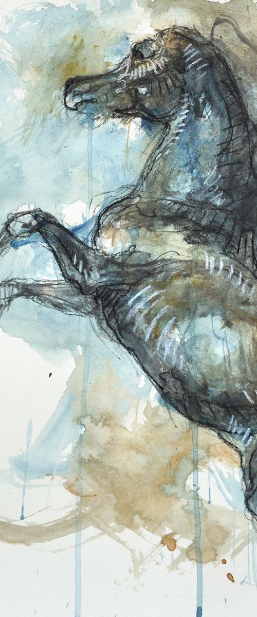 Equine Nude 59t by Benedicte Gele
