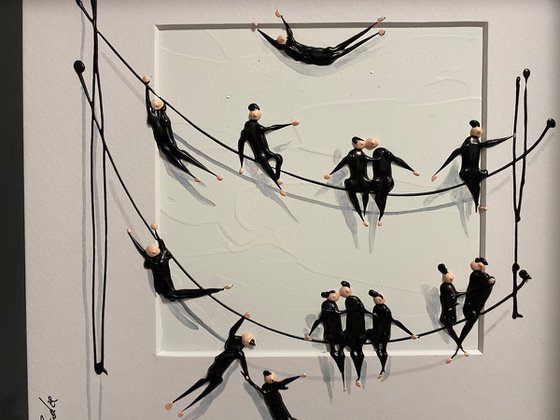 Action.3D Freedom. Eka Peradze Art.