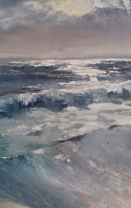 Sea horizon by Yuliia Kyrsanova