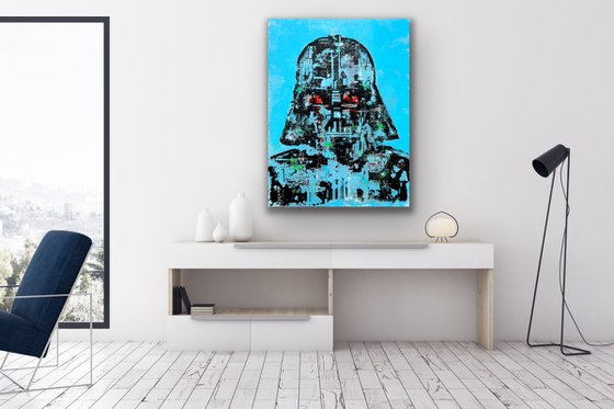 Vader In Distress (30x40in)