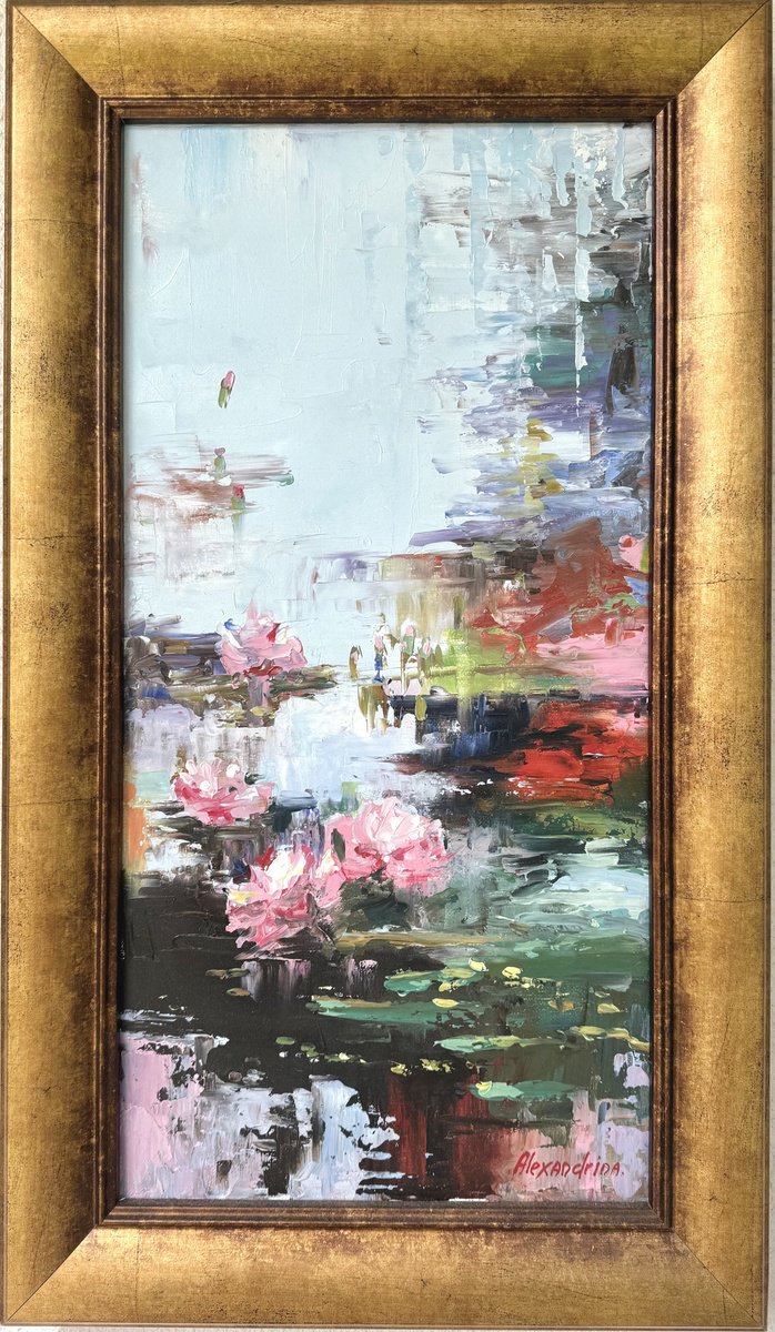 Water Lilies #7 By Irina Alexandrina, 13 X 23, Artwork For Sale On Artfinder