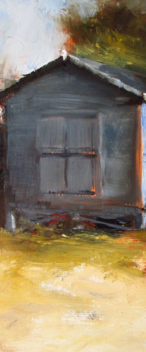 Beach Hut. by Jackie Smith
