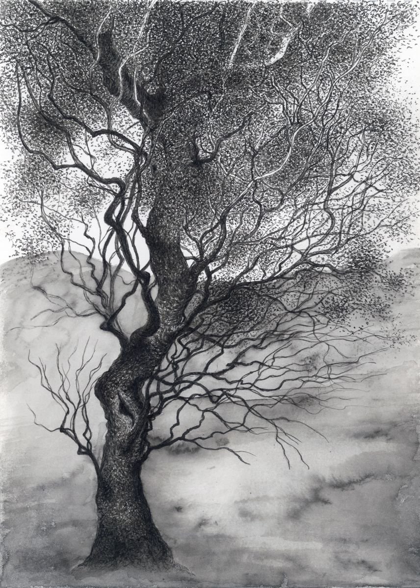 A series of Mystic Trees 02 by Julia Krastina