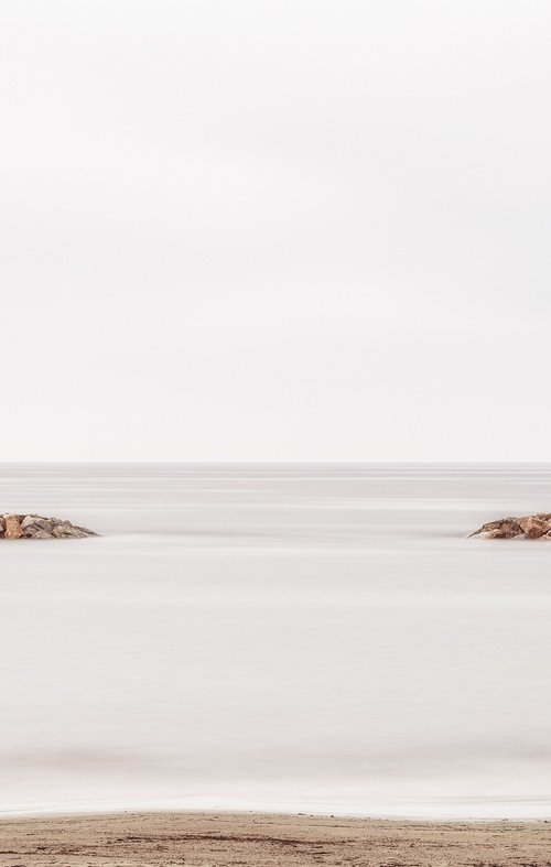 Two rocks emerging from the Tyrrhenian Sea by Karim Carella