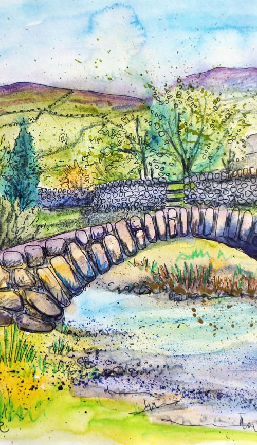 Bridge, Yorkshire Dales by Julia  Rigby