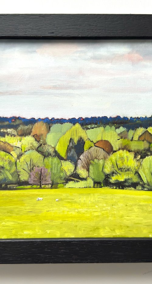 Small Suffolk Landscape by Jem Gooding