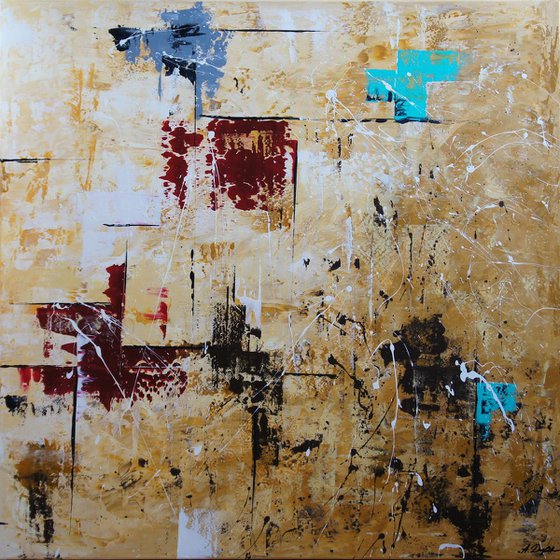 Urbanization (Diptych 200+ x 100 cm) XXXL (80+ x 40 inches)