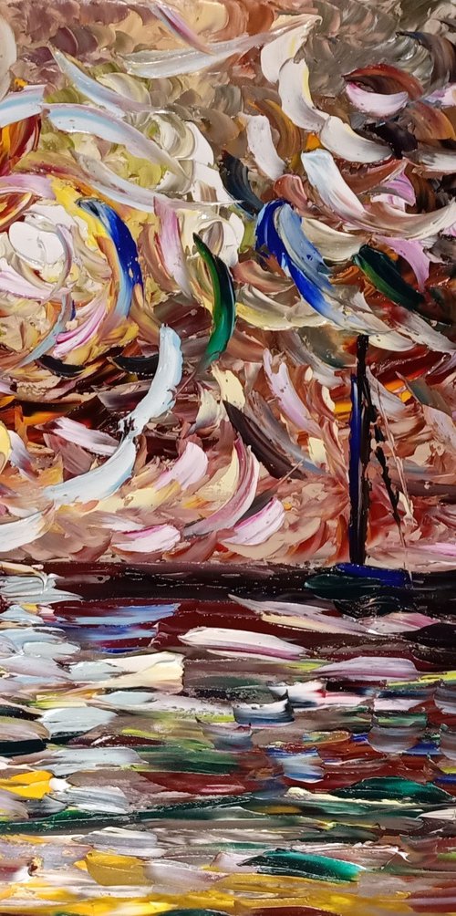 Il canto del vento al tramonto by Antonino Puliafico