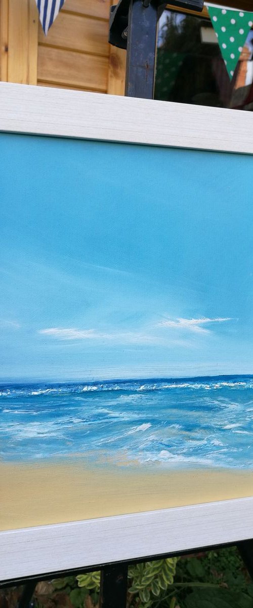 Peace - Framed, Oil Painting, stunning, gorgeous by Mel Graham