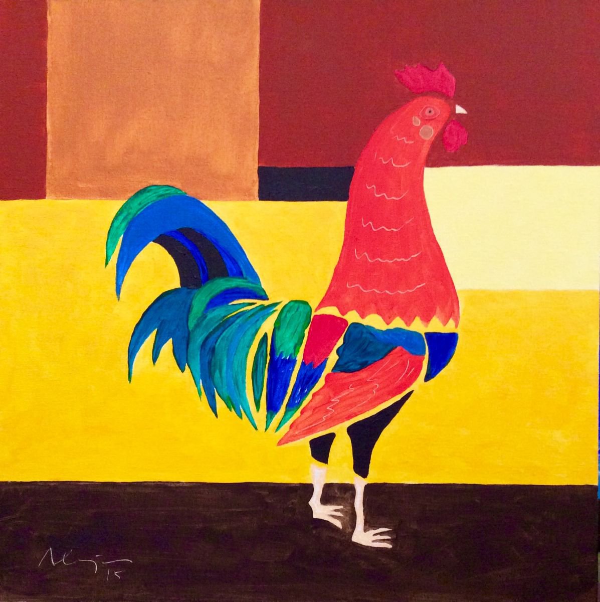 The rooster by Alejos