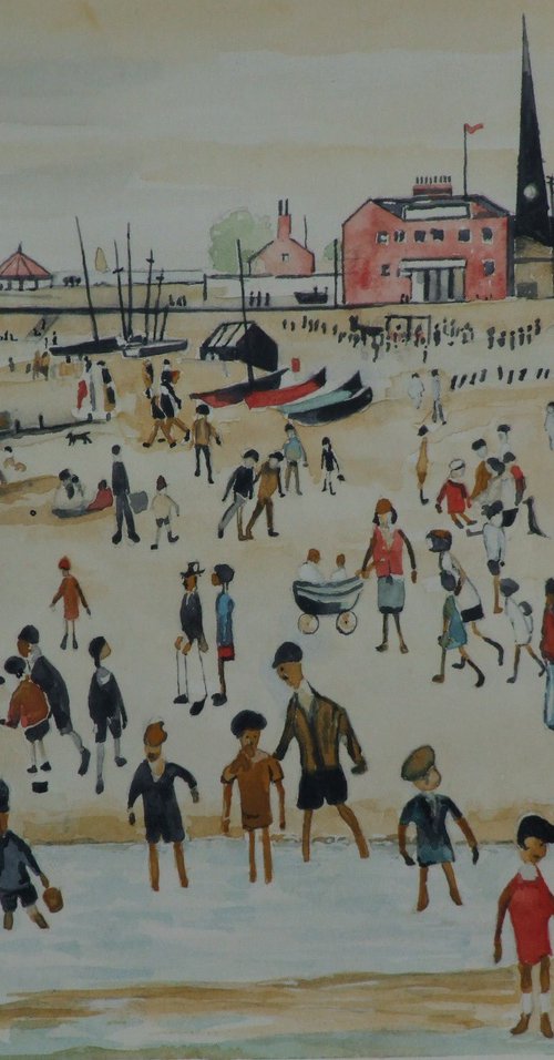 At The Seaside by Philip Baker
