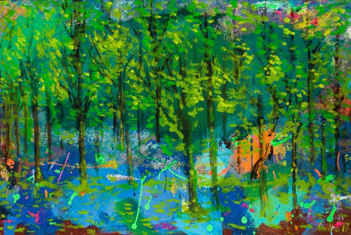 Abstract Forest by MK Anisko
