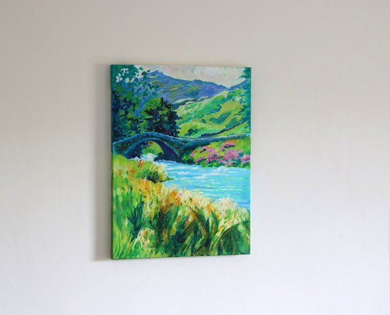 Over the Bridge - Lake District landscape