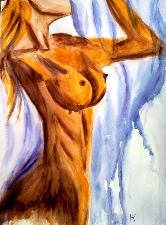 Woman Nude Painting