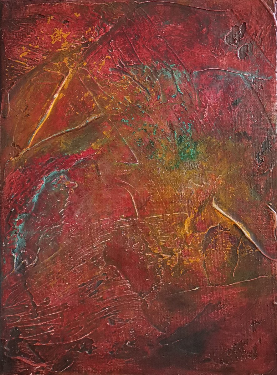 Emotions XII Acrylic painting by Doris Duschelbauer | Artfinder