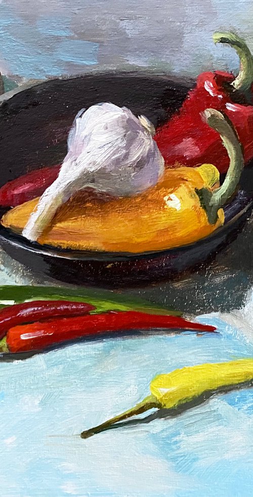 Kitchen Still Life #6 by Ling Strube