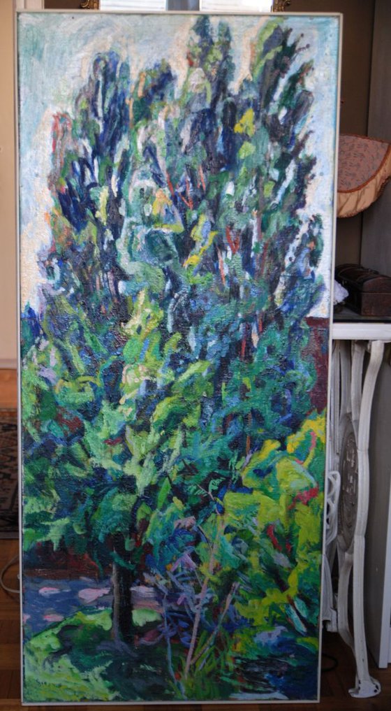 Trees  / 136 x 60 cm