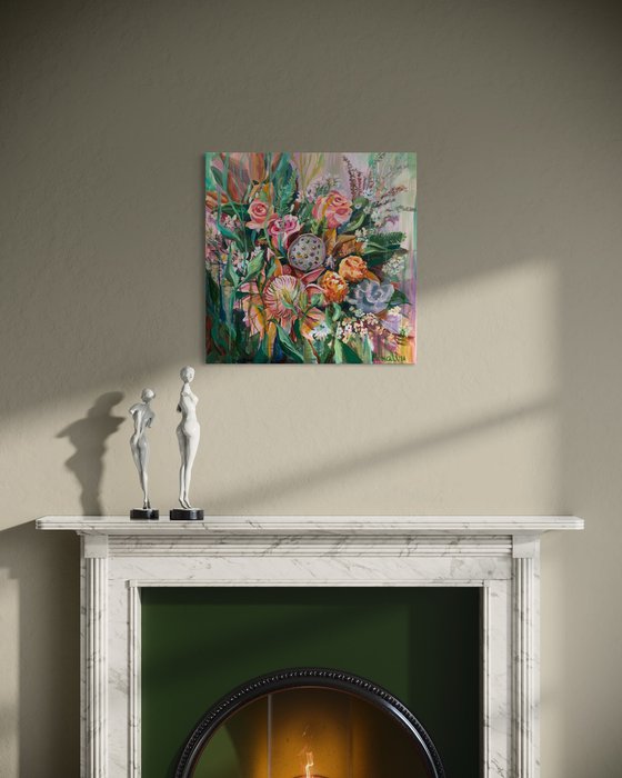 Celebration in the moment.