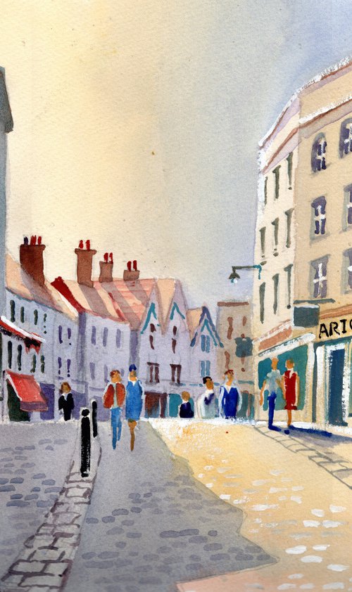 Bridge St, Newbury, Berkshire. by Peter Day
