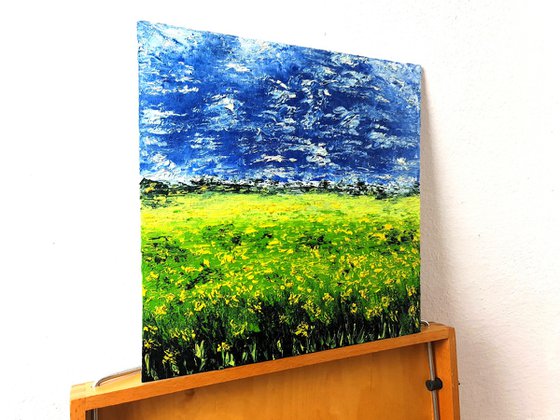 Green Yellow Field