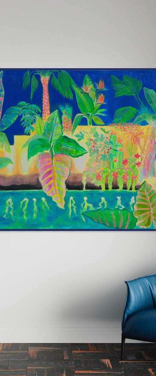 ‘Nightfall Glowpool’ by Kathryn Sillince