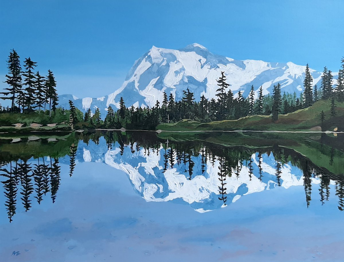 Mountain Reflections by Anne Shaughnessy