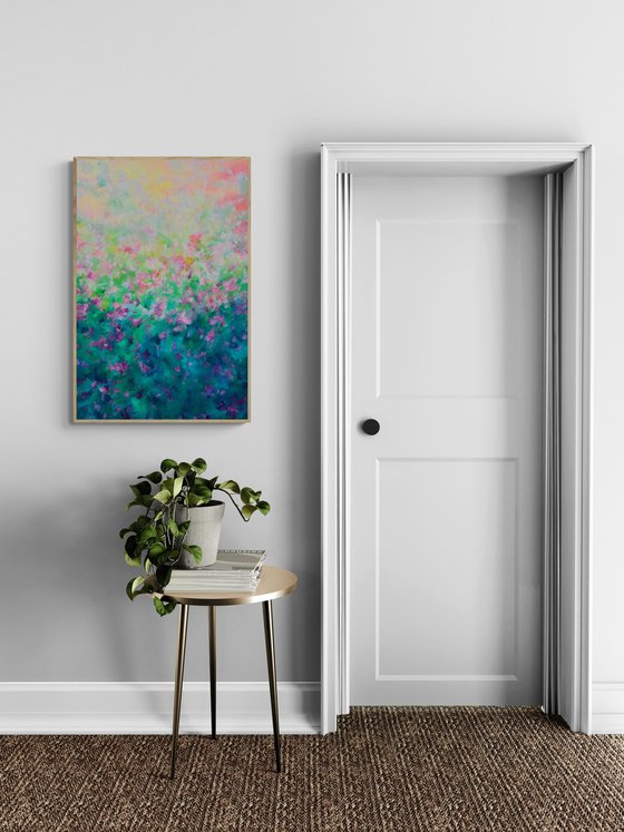 Where petals meet the sunset