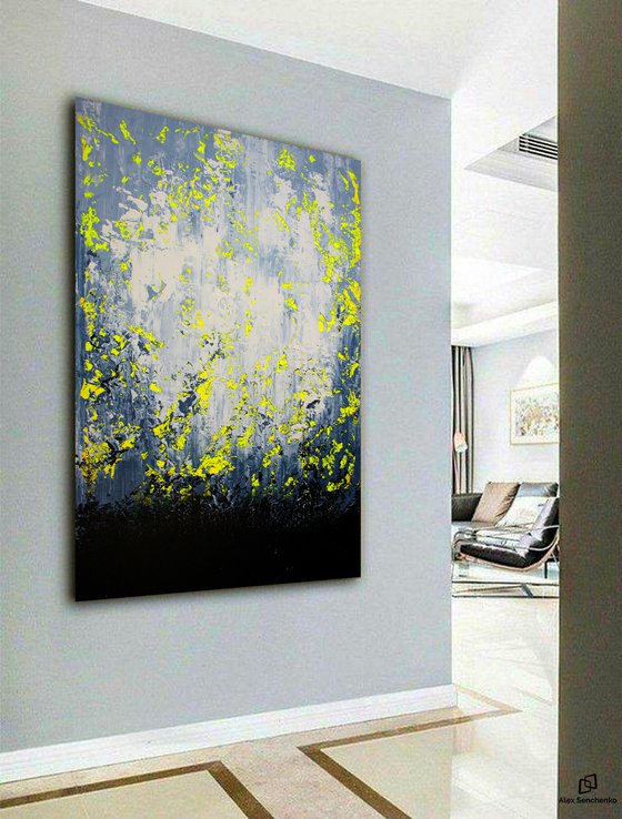 150x100cm. / abstract painting / Abstract 1153