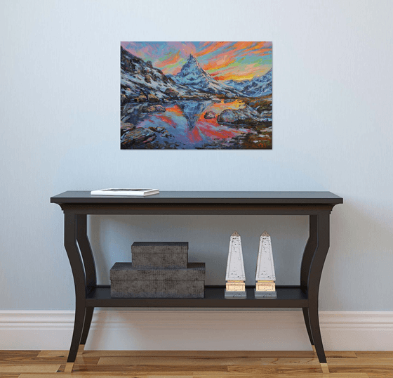 "Evening Mountains"